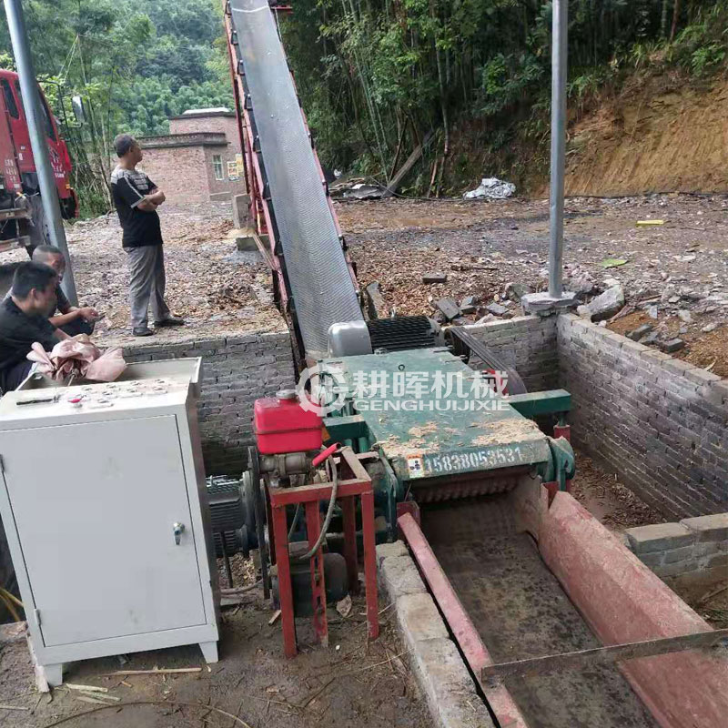 大型竹片机大型竹子切片机大型毛竹打片机