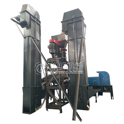 口服液瓶粉碎分离生产线