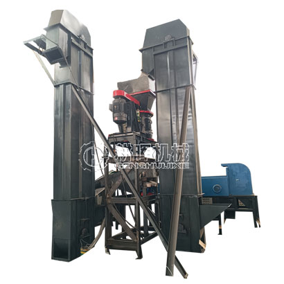 口服液瓶粉碎分离生产线