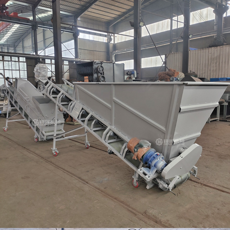 香菇废菌袋分离机平菇菌棒脱袋机木耳植袋塑料