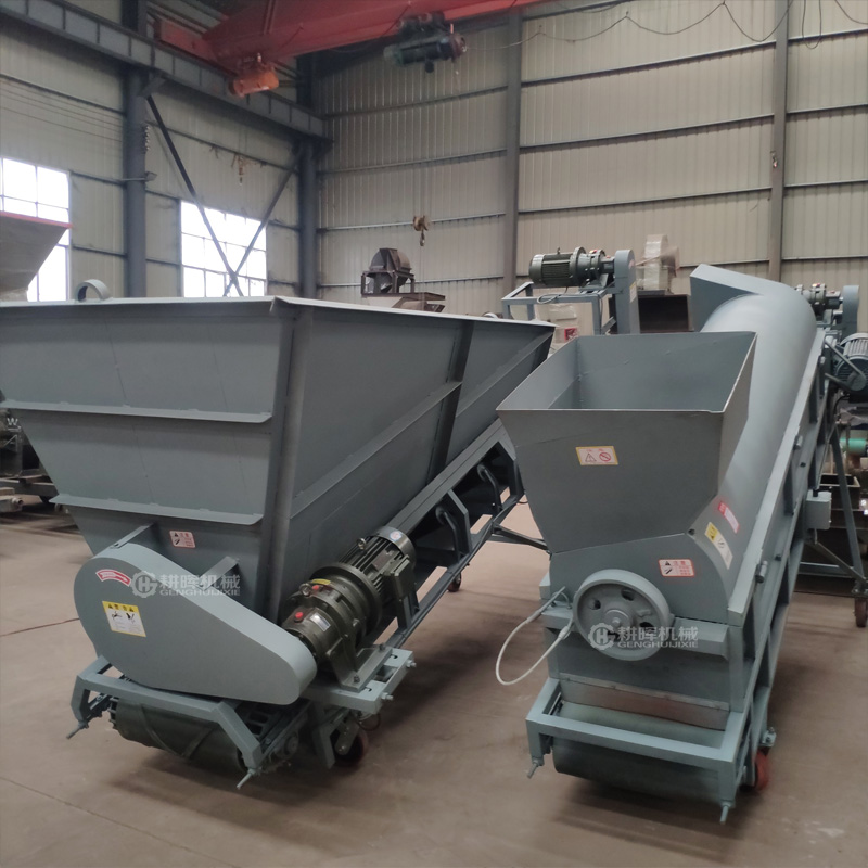 香菇废菌袋分离机平菇菌棒脱袋机木耳植袋塑料