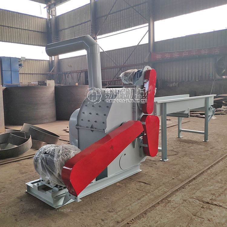 强制进料稻草秸秆粉碎机 自动喂料玉米秸秆粉碎