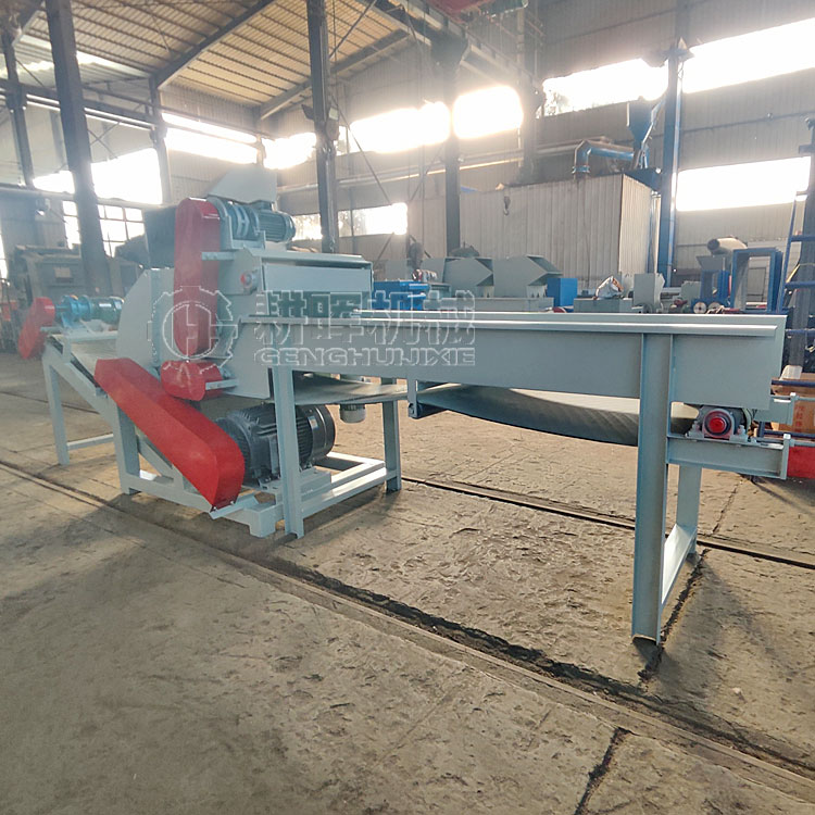 强制进料稻草秸秆粉碎机 自动喂料玉米秸秆粉碎