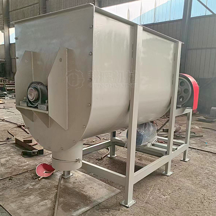 卧式双轴搅拌机 防火涂料混合机 饲料搅拌机 干