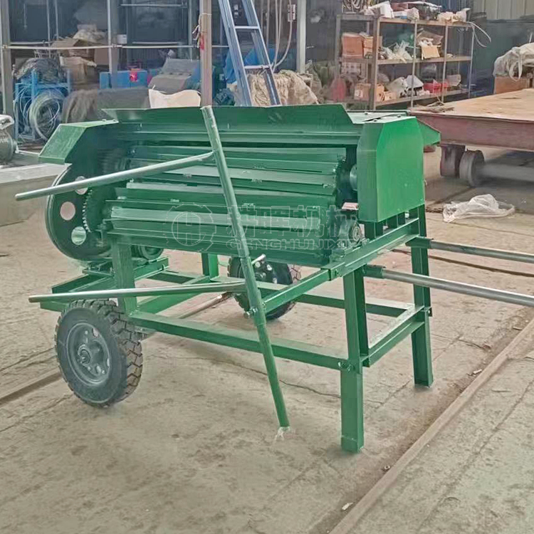 桑枝剥皮机 全自动麻皮剥离机 构树枝剥皮机