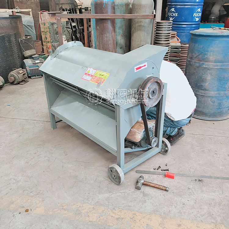 小型菌袋粉碎机 香菇蘑菇菌袋分离机 食用菌菌种