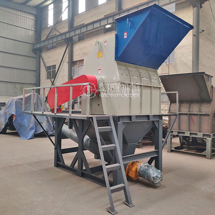 输送带进料稻草粉碎机 秸秆粉碎机