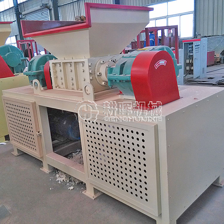 蓝桶撕碎机 大型塑料桶破碎机 橡胶桶破碎机