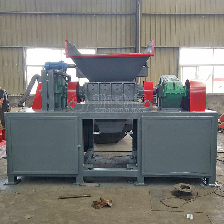 废旧汽车轮胎撕碎机 橡胶轮胎破碎机