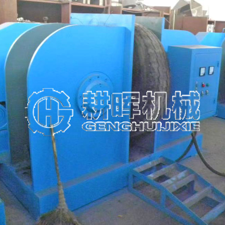 双钩轮胎拉丝机 废旧轮胎钢丝分离机